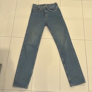 cos straight jeans size 26